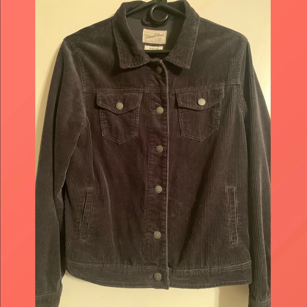 Black Corduroy Jacket Universal Threads Target